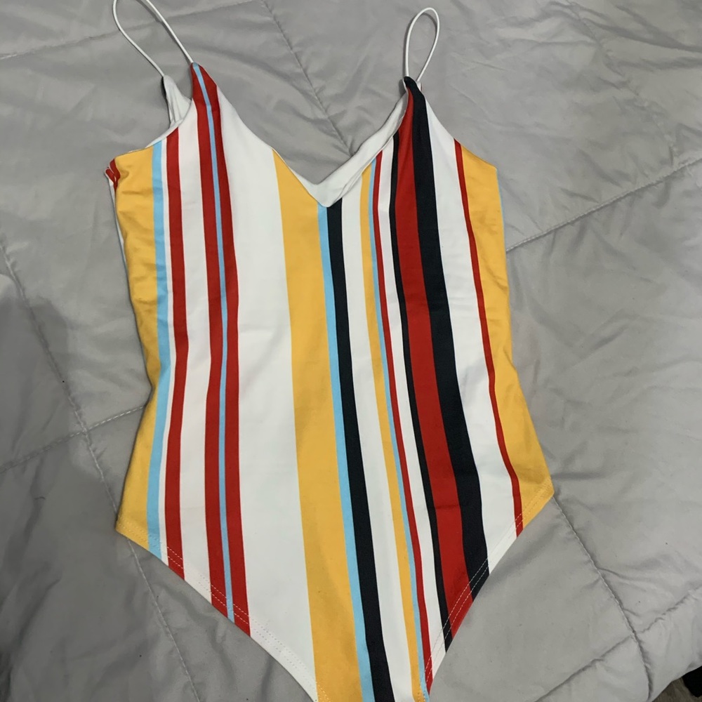Striped One Piece